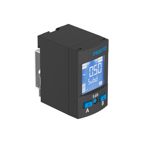 Festo Pressure Sensor SPAU-V1R-W-Q4D-L-PNLK-PNVBA-M8D SPAU-V1R-W-Q4D-L-PNLK-PNVBA-M8D - main
